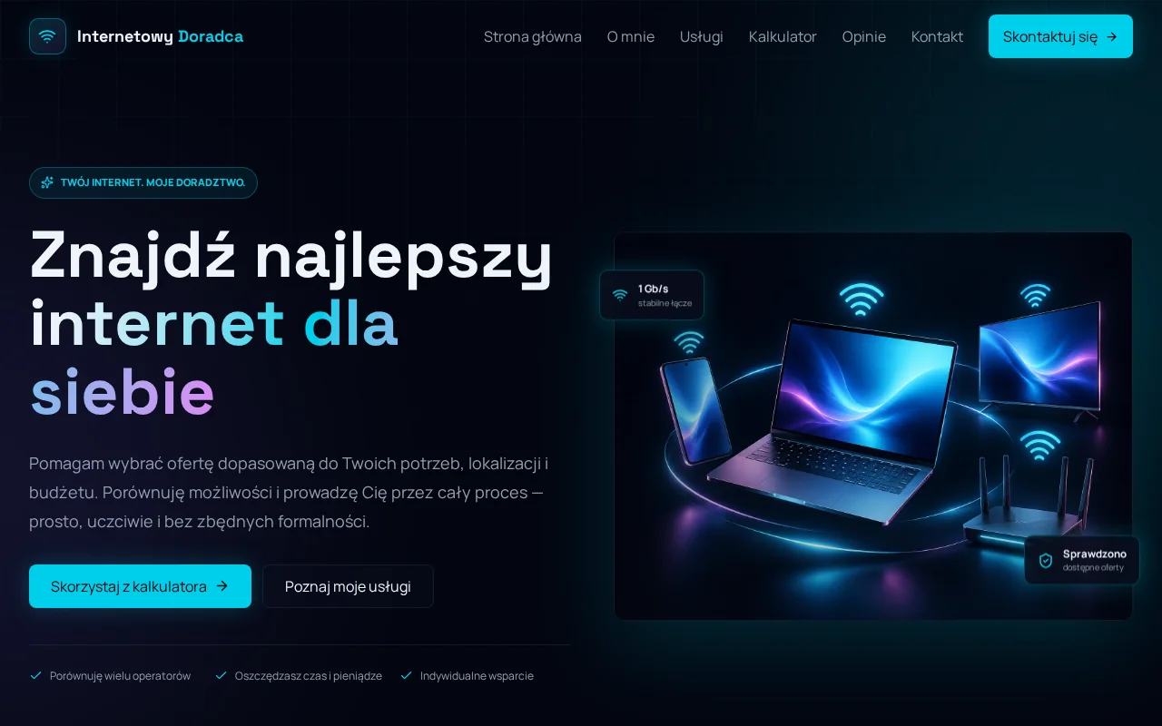 Strona główna Internetowego Doradcy Pro